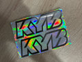 KYB fork stickers
